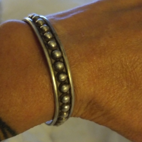 Jewelry - 925 CUFF  BRACELET Marked Mexico, TS 10, 925